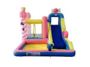 Candy Inflatable Water Park Castle